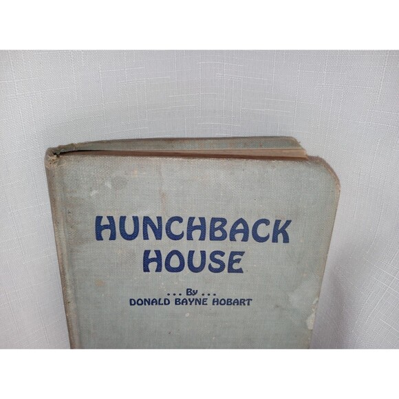 1929 Hunchback House by Donald B Hobart VERY RARE 1ST EDITION - Picture 2 of 11